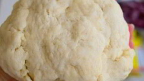 творожное тесто для пирога с вишней