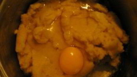 заварное тесто с творогом