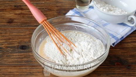 жидкое тесто на кефире