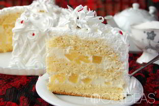 Ананасовый торт