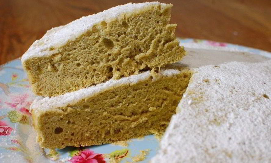 Рецепт бисквит на зеленом чае