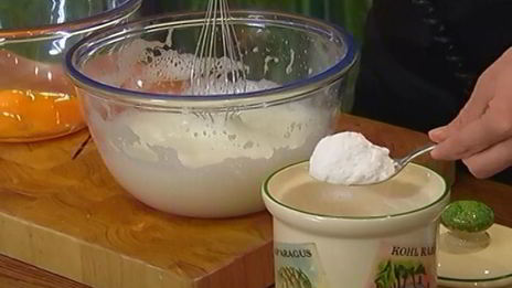 бисквит на зеленом чае