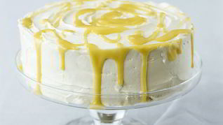 Бисквитный торт с апельсинами