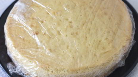 бисквитный торт с кремом чиз