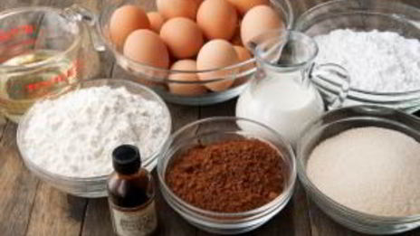 бисквитный торт с пропиткой