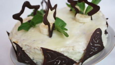 блинный торт банановое безумие