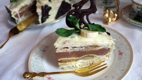 блинный торт банановое безумие