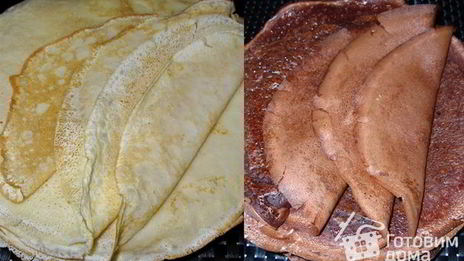 блинный торт горка