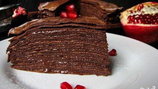 Блинный торт сладкий