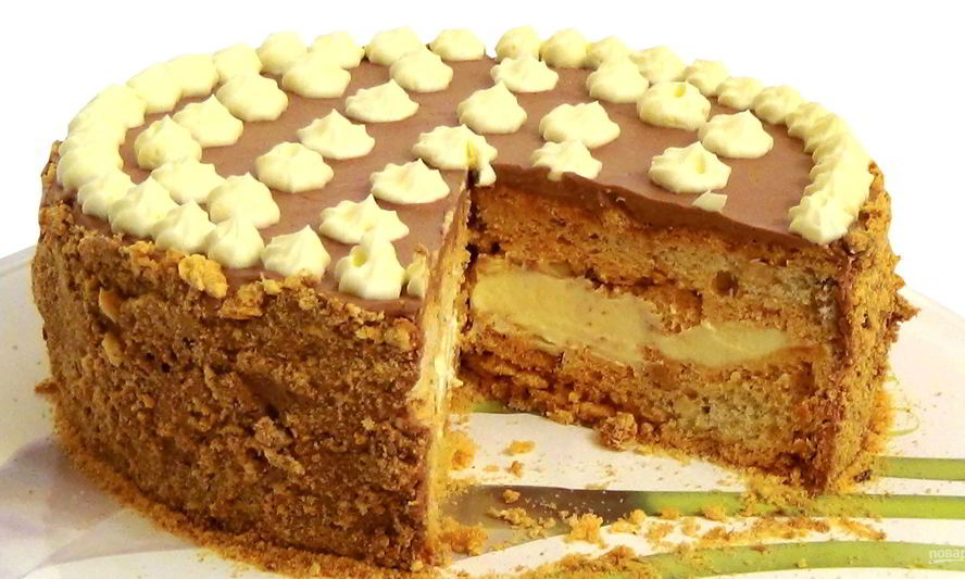 Рецепт домашний торт киевский