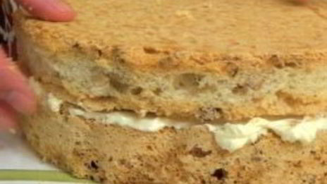 домашний торт киевский