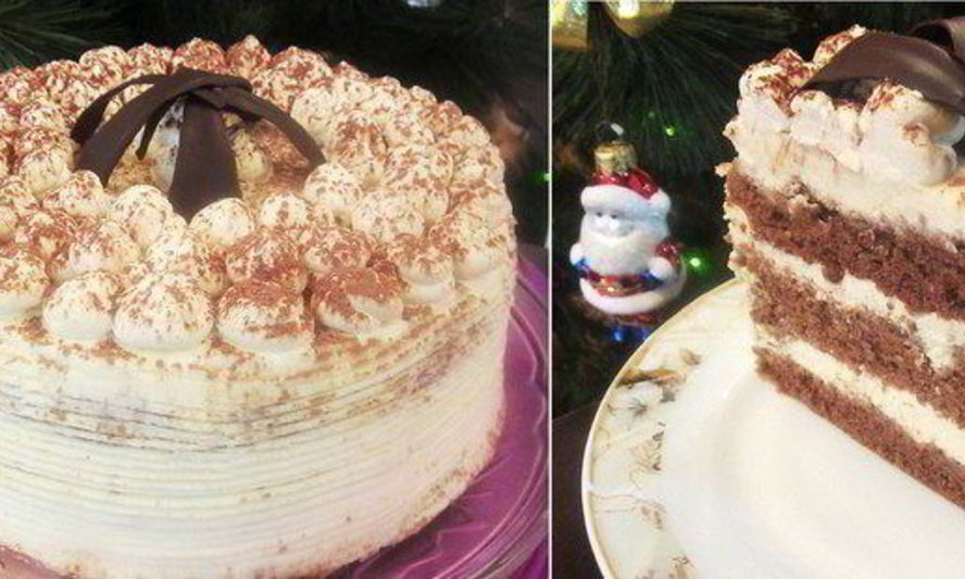 Рецепт капуччино торт