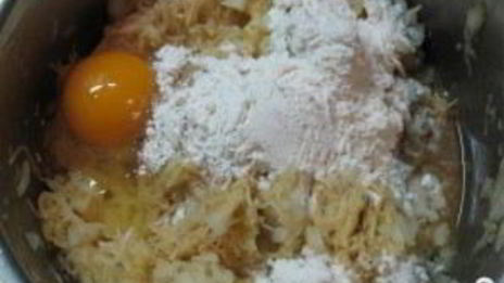 картофельный тортик