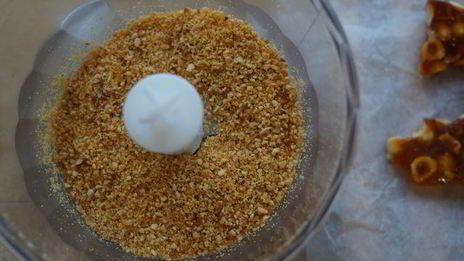 хрустящий бананово-ореховый торт