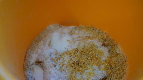 хрустящий бананово-ореховый торт