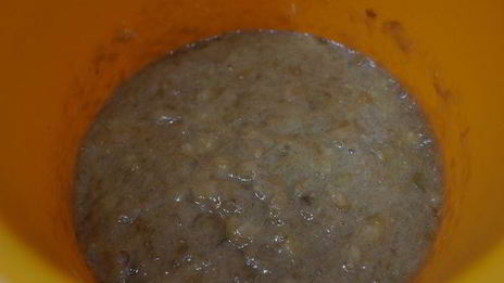 хрустящий бананово-ореховый торт