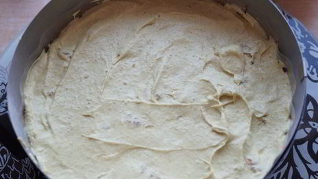 хрустящий бананово-ореховый торт