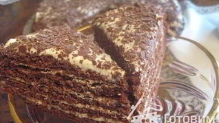 Медовый торт Капучино