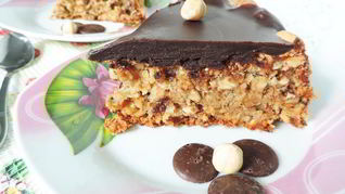 Мегаореховый торт Грильяж