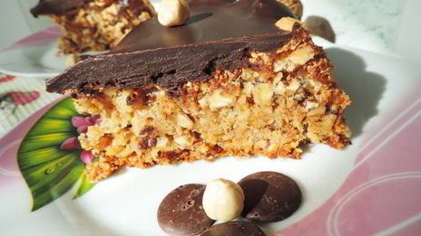 мегаореховый торт грильяж