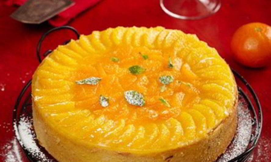 Рецепт новогодний мандариновый торт