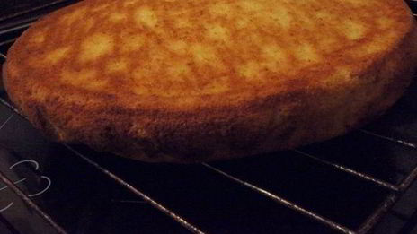 персиковый торт белоснежный