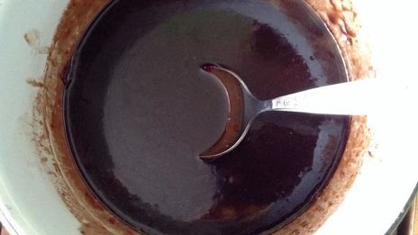 шоколадно-банановый торт вдохновение