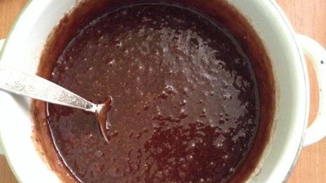 шоколадно-банановый торт вдохновение