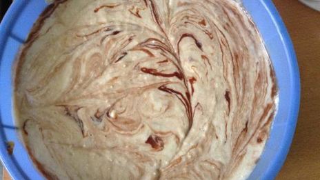 шоколадно-банановый торт вдохновение