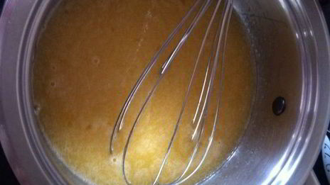 шоколадно-лимонный медовик