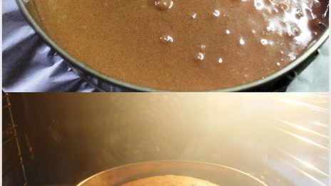 шоколадно-мятный торт