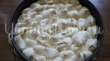 шоколадный торт с меренгой и маскарпоне