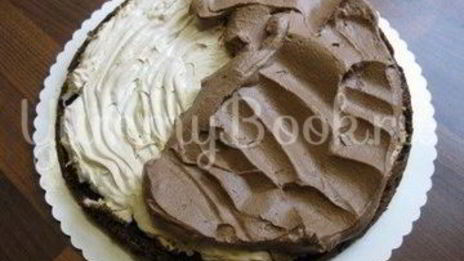 шоколадный торт с меренгой и маскарпоне