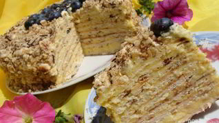 Сырный торт на сковороде