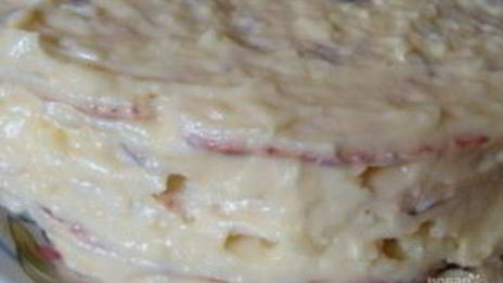 сырный торт на сковороде