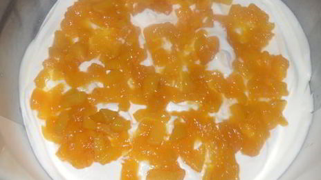 торт ароматный персик