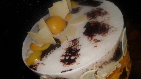 торт ароматный персик