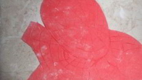 торт бисквитный человек-паук