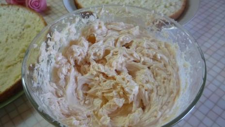 торт бисквитный с мастикой розовая мечта