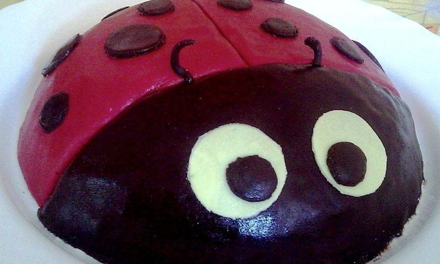 Рецепт торт божья коровка