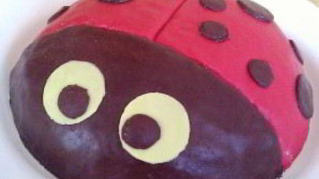торт божья коровка