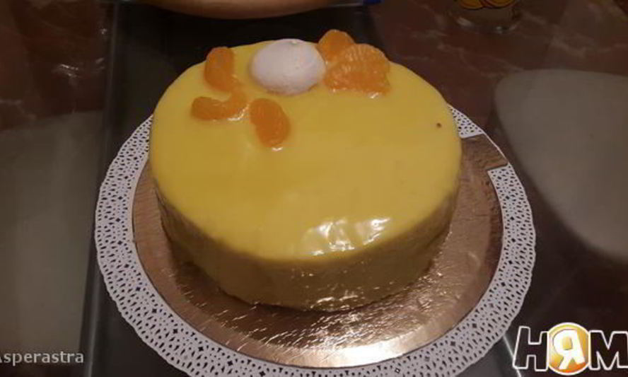 Рецепт торт два шоколада с манго