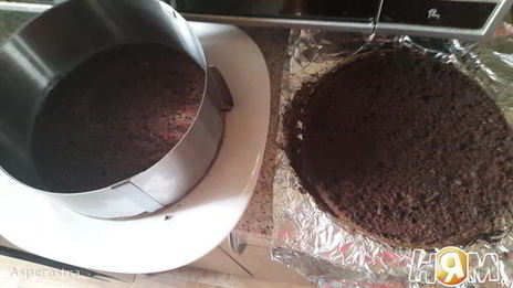 торт два шоколада с манго