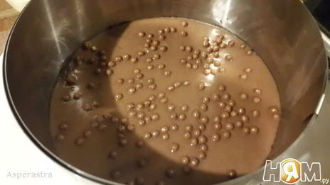 торт два шоколада с манго