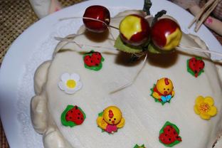 Торт из зефира и фундука