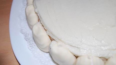 торт из зефира и фундука