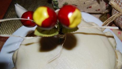 торт из зефира и фундука