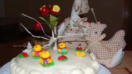 торт из зефира и фундука