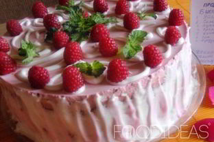 Торт из зефира