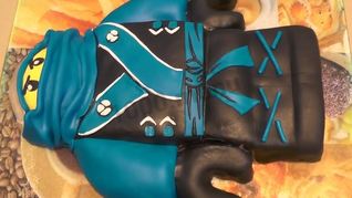 Торт Лего Ниндзяго из мастики